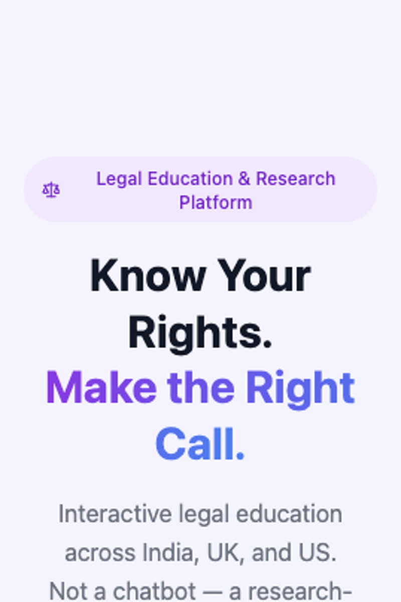 LawReformer homepage